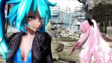 【MMD】热辣皮装鱼葱 - 一騎当千【1080P 60FPS】